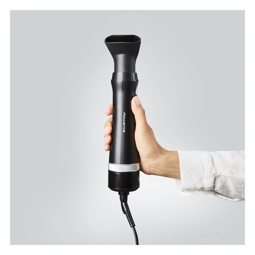 Rowenta - Escova de ar quente EXPRESS STYLE 900W/230V preto/prateado