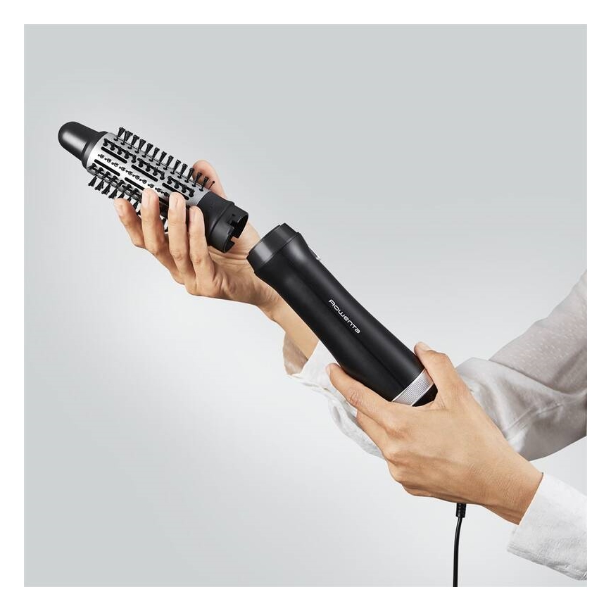 Rowenta - Escova de ar quente EXPRESS STYLE 900W/230V preto/prateado