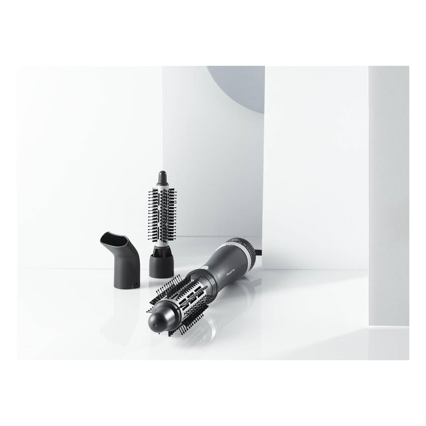 Rowenta - Escova de ar quente EXPRESS STYLE 900W/230V preto/prateado