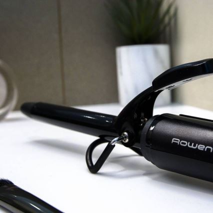 Rowenta - Ferro de frisar CURLING TONG BASIC 25W/230V preto