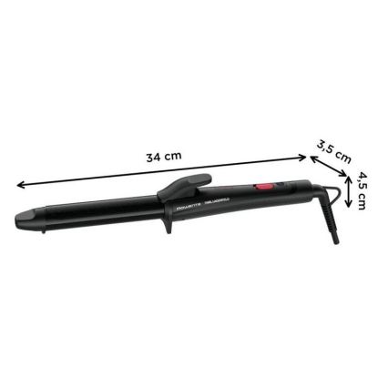 Rowenta - Ferro de frisar KARL LAGERFELD 47W/230V preto