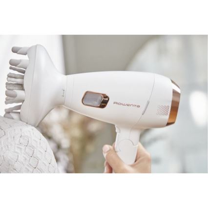 Rowenta - Secador de cabelo ULTIMATE EXPERIENCE 2200W/230V branco