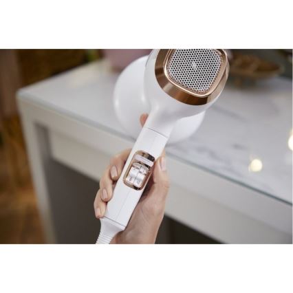 Rowenta - Secador de cabelo ULTIMATE EXPERIENCE 2200W/230V branco