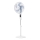 Rowenta - Ventilador de pé TURBO SILENCE 55 W/230 V 147 cm branco + controlo remoto