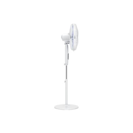 Rowenta - Ventilador de pé TURBO SILENCE 55 W/230 V 147 cm branco + controlo remoto