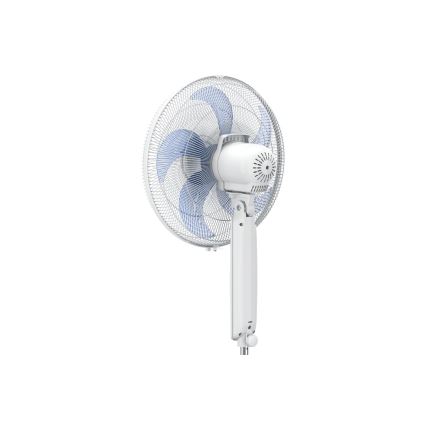 Rowenta - Ventilador de pé TURBO SILENCE 55 W/230 V 147 cm branco + controlo remoto