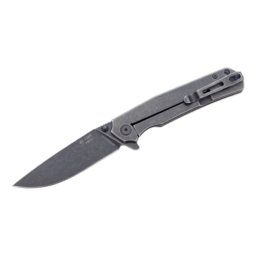 Ruike RUP801SB - Canivete dobrável 20 cm cinzento