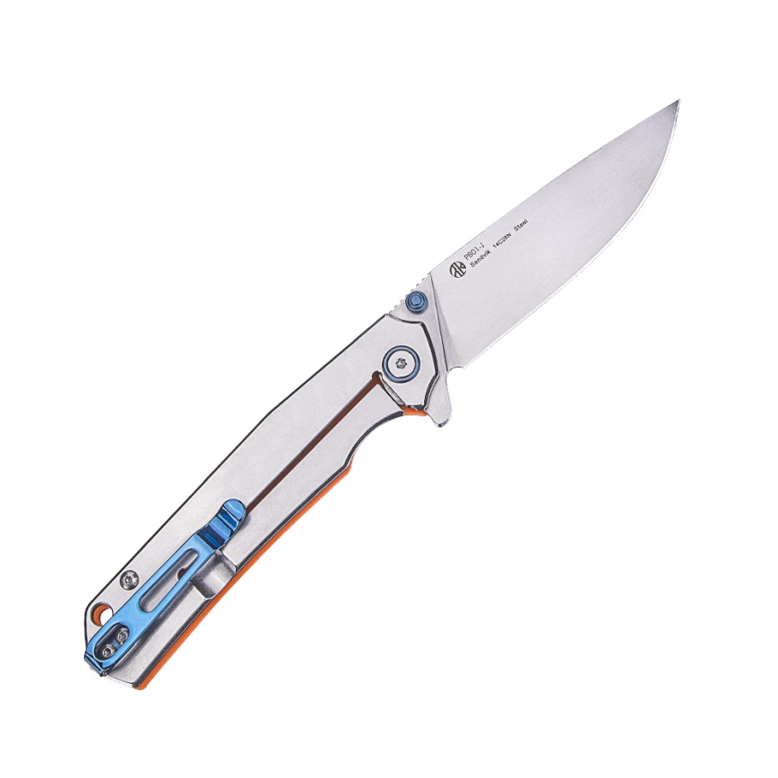 Ruike RUP801SF - Canivete dobrável 20 cm prateado