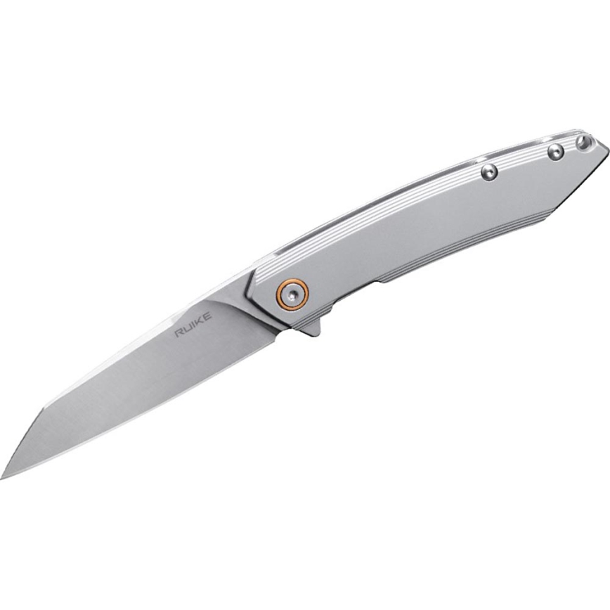 Ruike RUP831SSA - Faca compacta dobrável 19,5 cm prateado