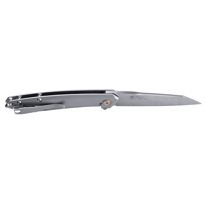 Ruike RUP831SSA - Faca compacta dobrável 19,5 cm prateado