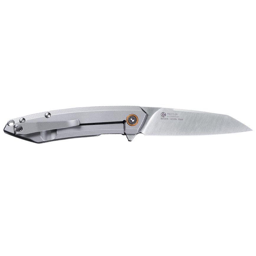 Ruike RUP831SSA - Faca compacta dobrável 19,5 cm prateado