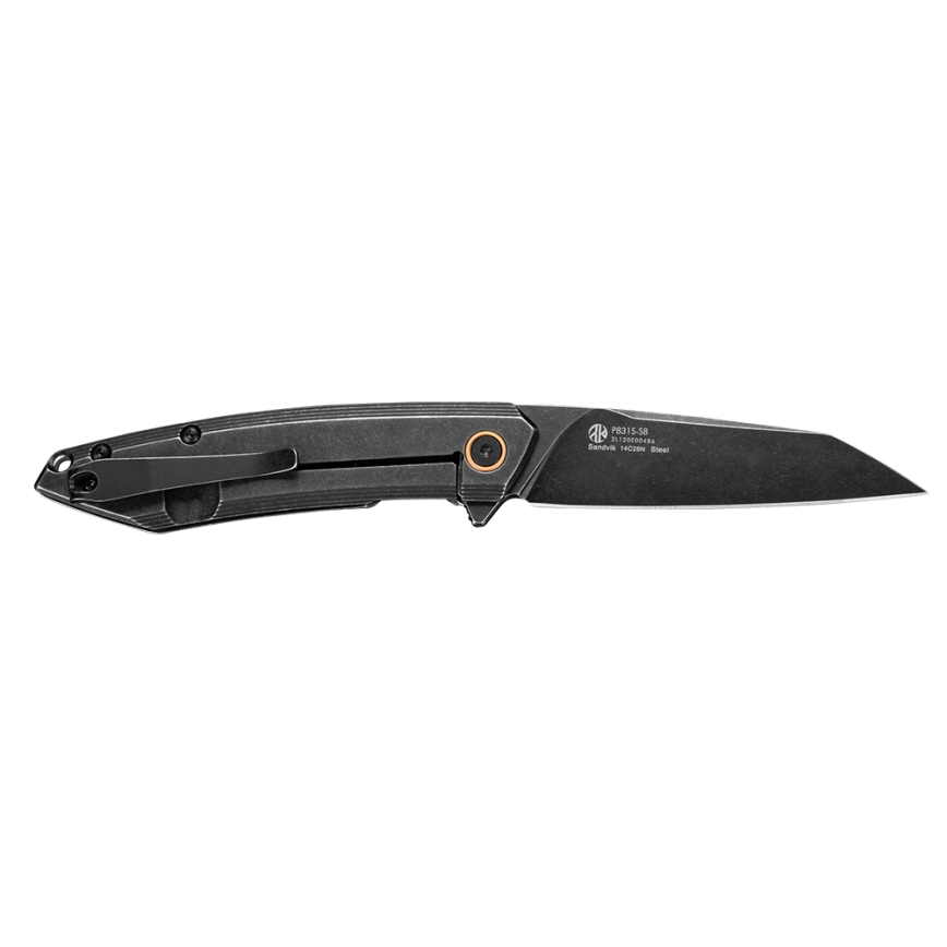 Ruike RUP831SSB - Faca compacta dobrável 19,5 cm preto