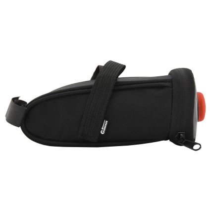 Saco de bicicleta para debaixo do selim 0,5 l com iluminação LED traseira