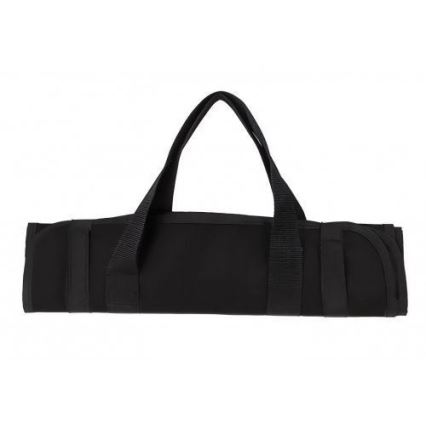 Saco para lenha de lareira 100x45 cm preto