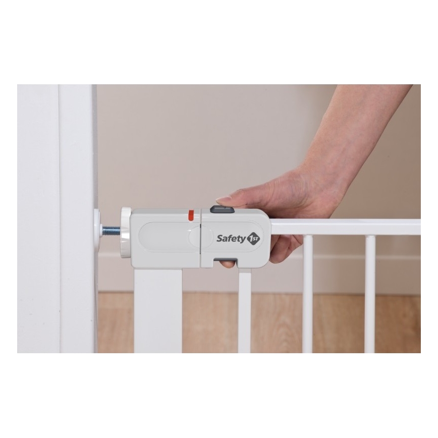 Safety 1st - Barreira de segurança AUTO CLOSE branco