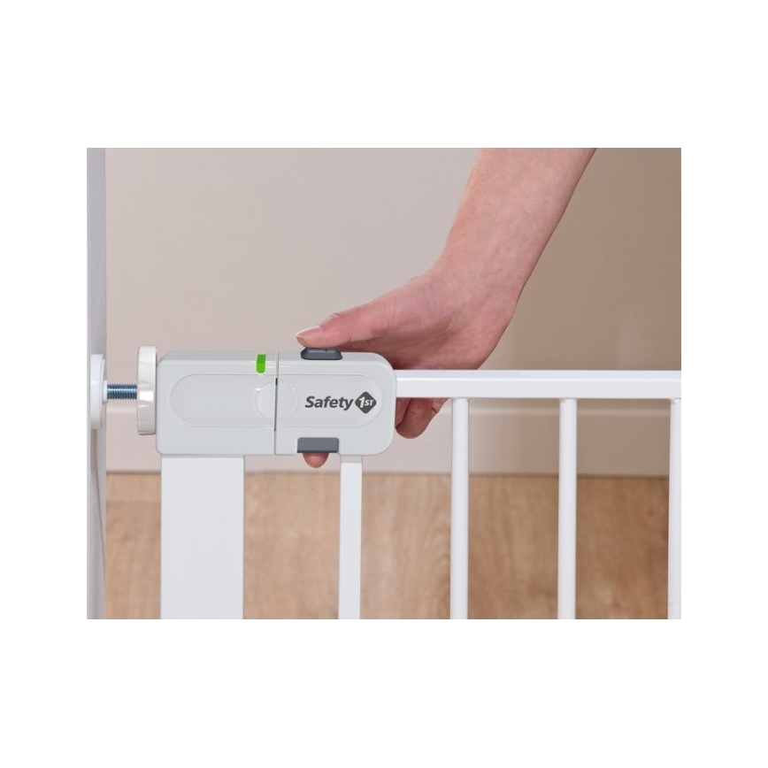 Safety 1st - Barreira de segurança AUTO CLOSE branco