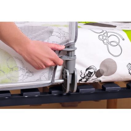 Safety 1st - Barreira de segurança de cama STANDARD cinzento