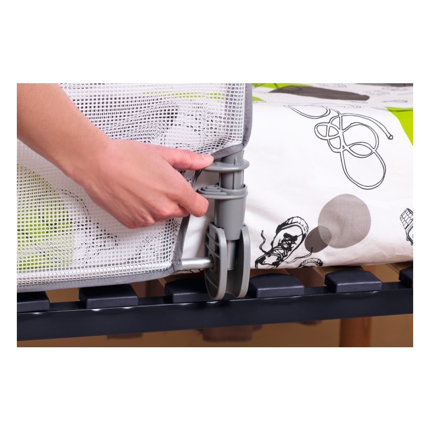 Safety 1st - Barreira de segurança de cama STANDARD cinzento