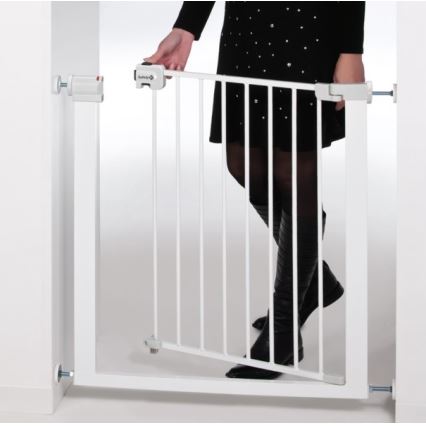 Safety 1st - Barreira de segurança EASY CLOSE branco