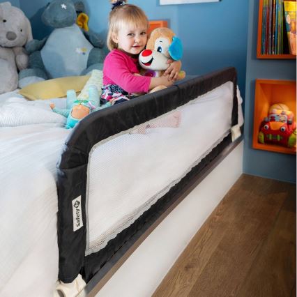Safety 1st - Barreira de segurança para cama de viagem preto