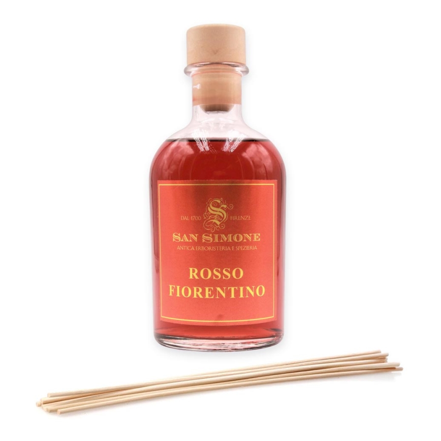 San Simone - Difusor perfumado com palitos ROSSO FIORENTINO 250 ml