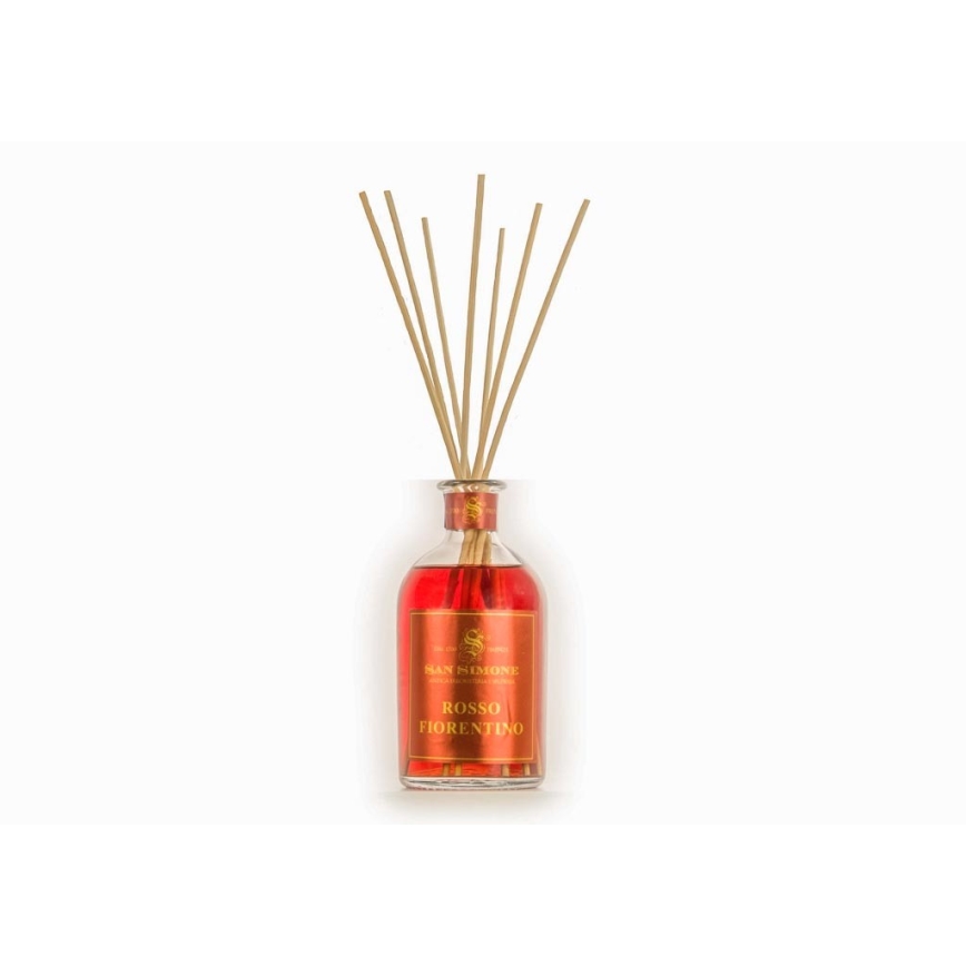 San Simone - Difusor perfumado com palitos ROSSO FIORENTINO 250 ml