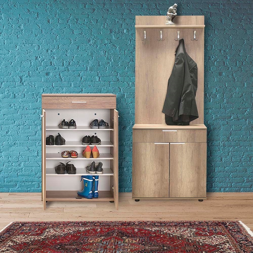 Sapateira 108x73 cm castanho