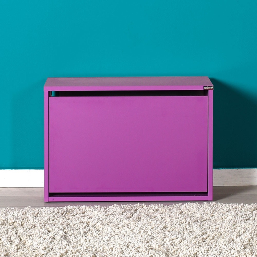 Sapateira 42x60 cm roxo