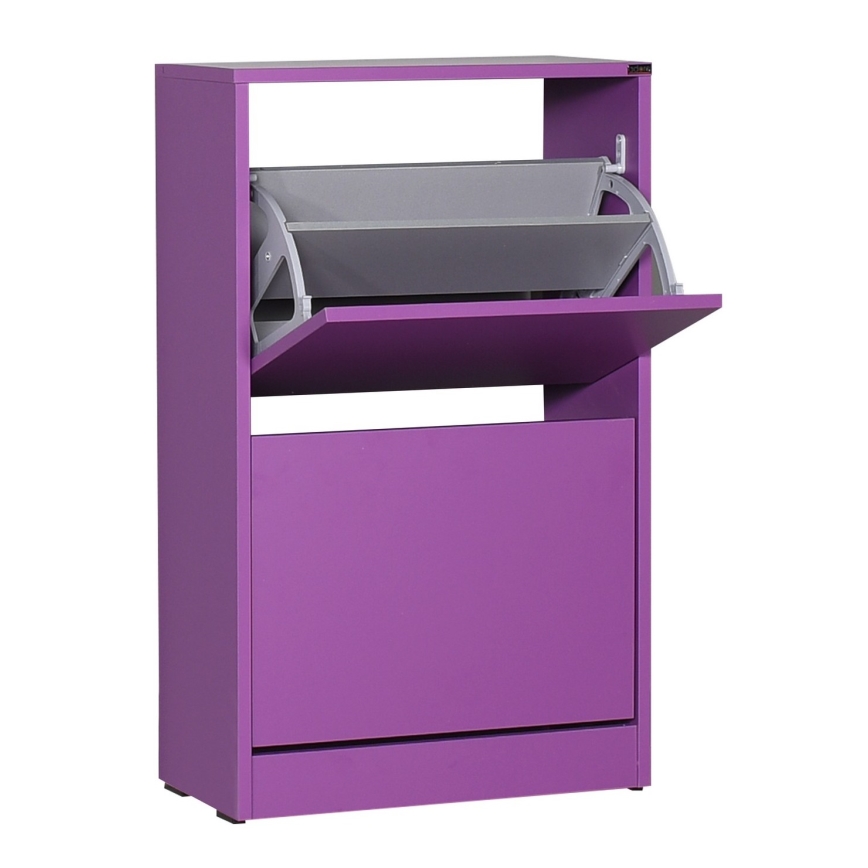 Sapateira 84x51 cm roxo