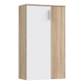 Sapateira ETON carvalho sonoma/branco