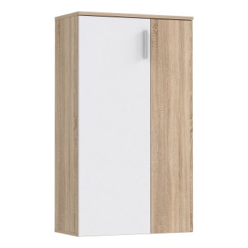 Sapateira ETON carvalho sonoma/branco