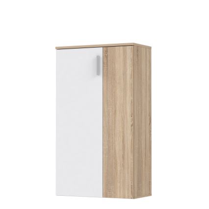 Sapateira ETON carvalho sonoma/branco