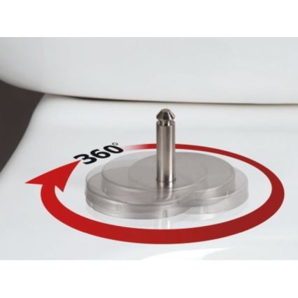 Sapho - Assento de sanita SoftClose EDITA branco