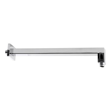 Sapho - Braço de chuveiro angular 40 cm cromado brilhante