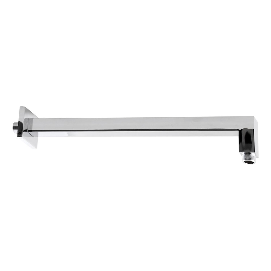 Sapho - Braço de chuveiro angular 40 cm cromado brilhante