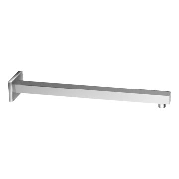 Sapho - Braço de chuveiro angular 44 cm cromado brilhante