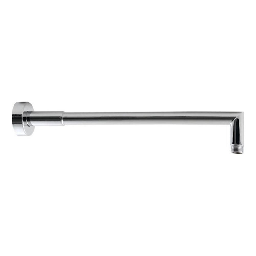 Sapho - Braço de chuveiro redondo 38 cm cromado brilhante
