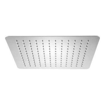 Sapho - Chuveiro de teto SLIM 30x30 cm polido aço inoxidável