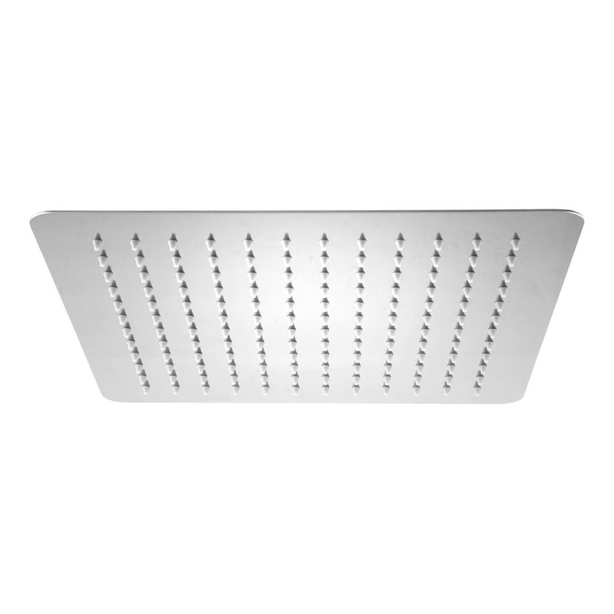 Sapho - Chuveiro de teto SLIM 30x30 cm polido aço inoxidável