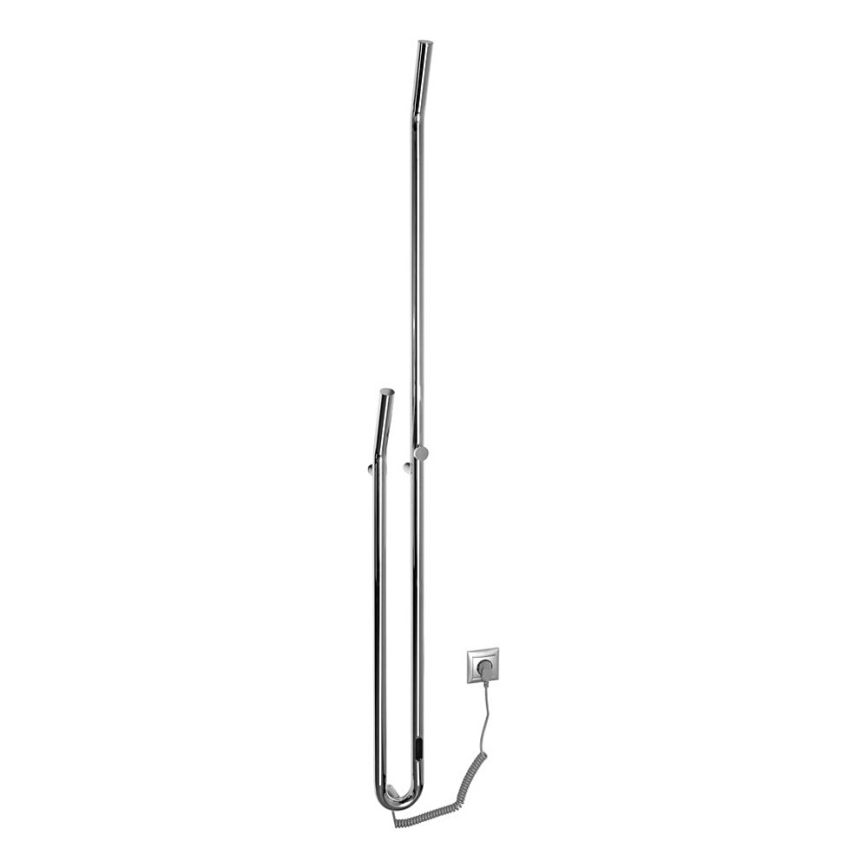 Sapho - Secador de toalhas elétrico com temporizador DUOPASSO 45W/230V 170 cm cromado brilhante