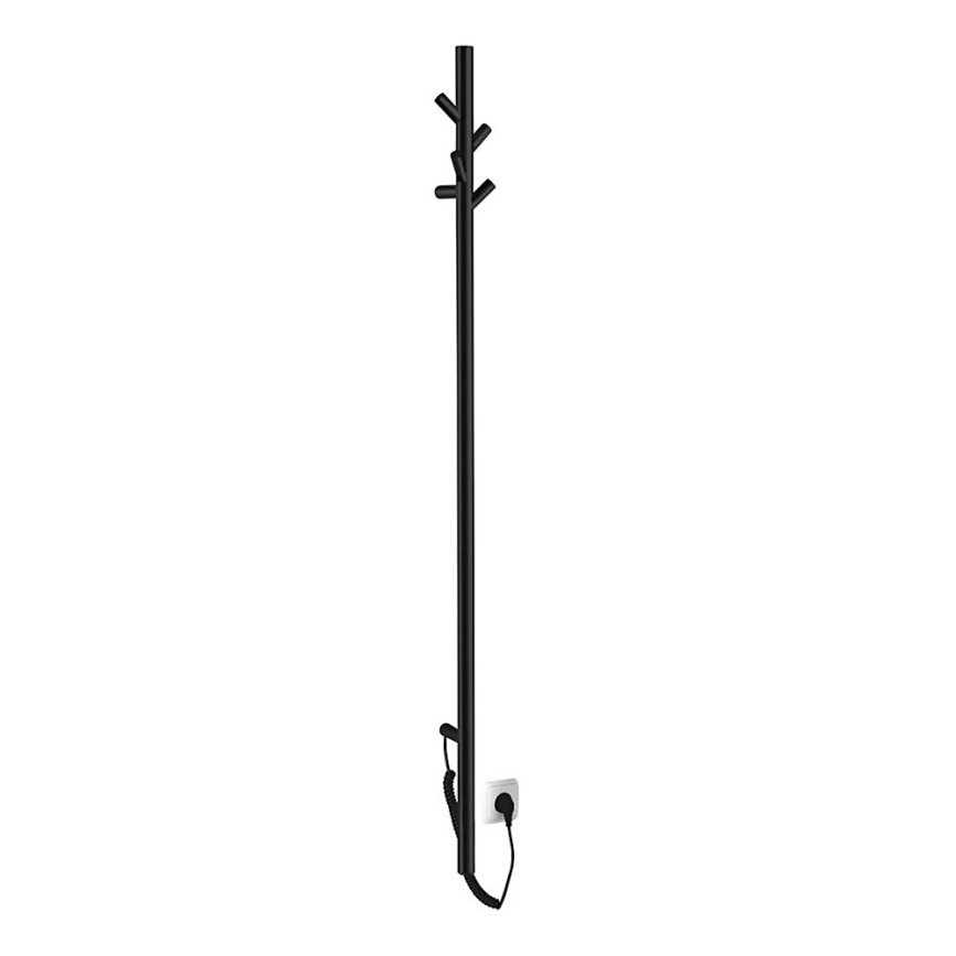 Sapho - Toalheiro elétrico PASADOR 30W/230V 150 cm mate preto