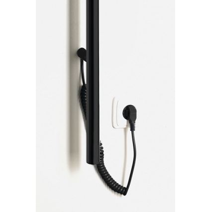 Sapho - Toalheiro elétrico PASADOR 30W/230V 150 cm mate preto
