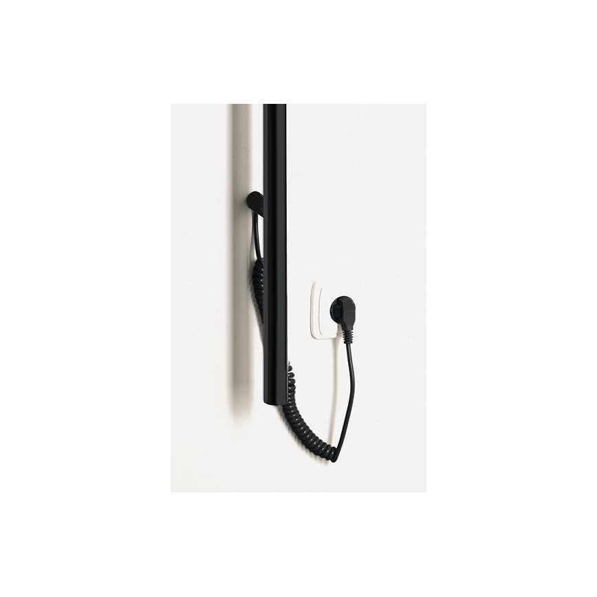 Sapho - Toalheiro elétrico PASADOR 30W/230V 150 cm mate preto