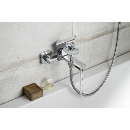 Sapho - Torneira de banheira CUBEMIX cromado brilhante