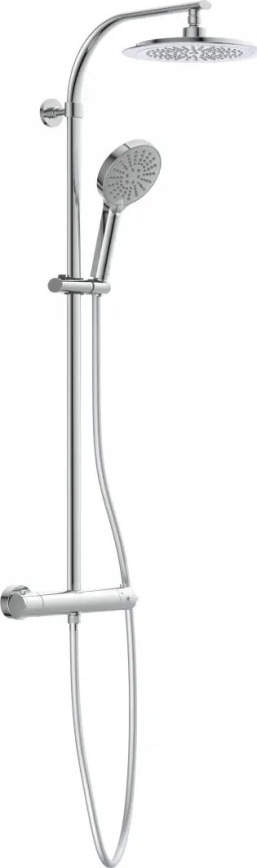 Schütte 60046 - Conjunto de duche com misturador termostático MADURA FRESH, cromado brilhante