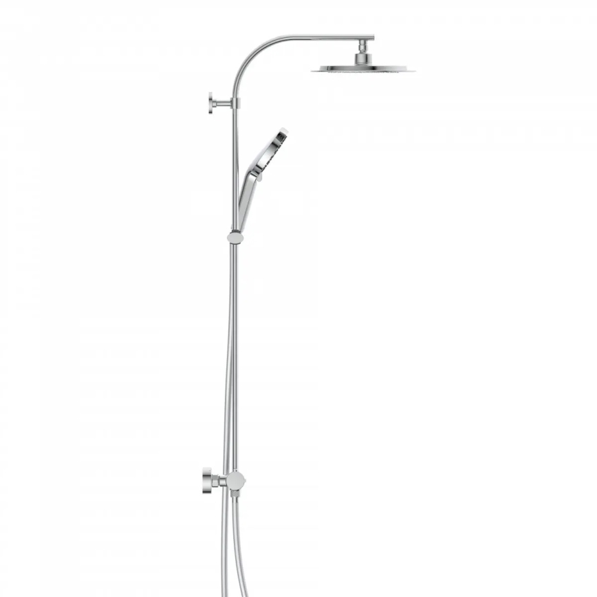 Schütte 60046 - Conjunto de duche com misturador termostático MADURA FRESH, cromado brilhante