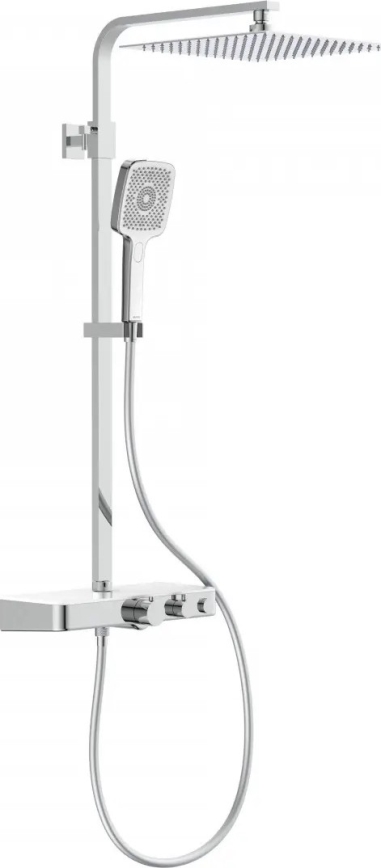 Schütte 60530 - Conjunto de duche com misturador termostático OCEAN, cromado brilhante