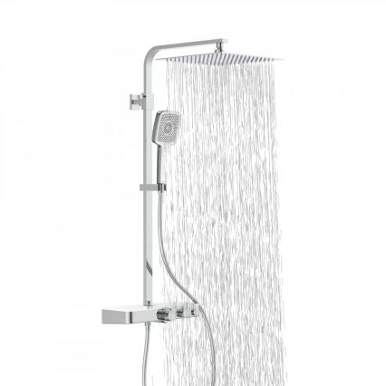 Schütte 60530 - Conjunto de duche com misturador termostático OCEAN, cromado brilhante