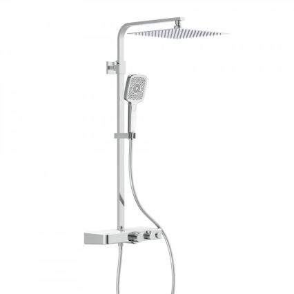 Schütte 60530 - Conjunto de duche com misturador termostático OCEAN, cromado brilhante