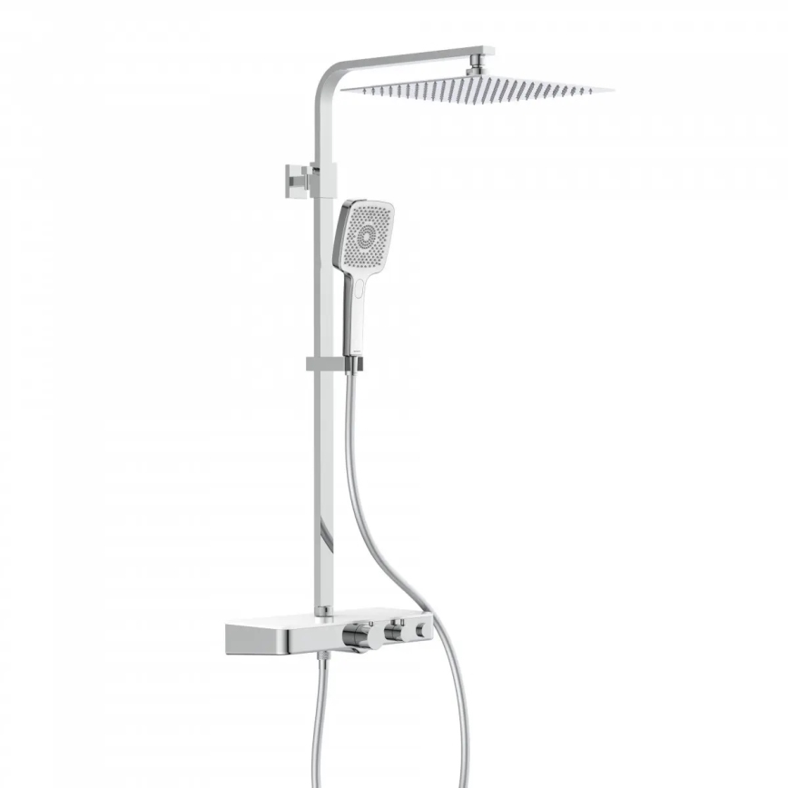Schütte 60530 - Conjunto de duche com misturador termostático OCEAN, cromado brilhante